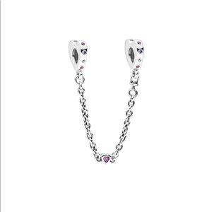 PANDORA 😍 Pretty 😍 Hearts Safety Chain